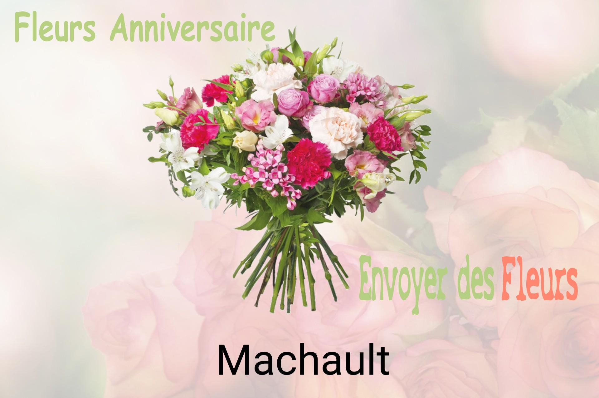 Bouquet de fleurs d’anniversaire livré à Machault