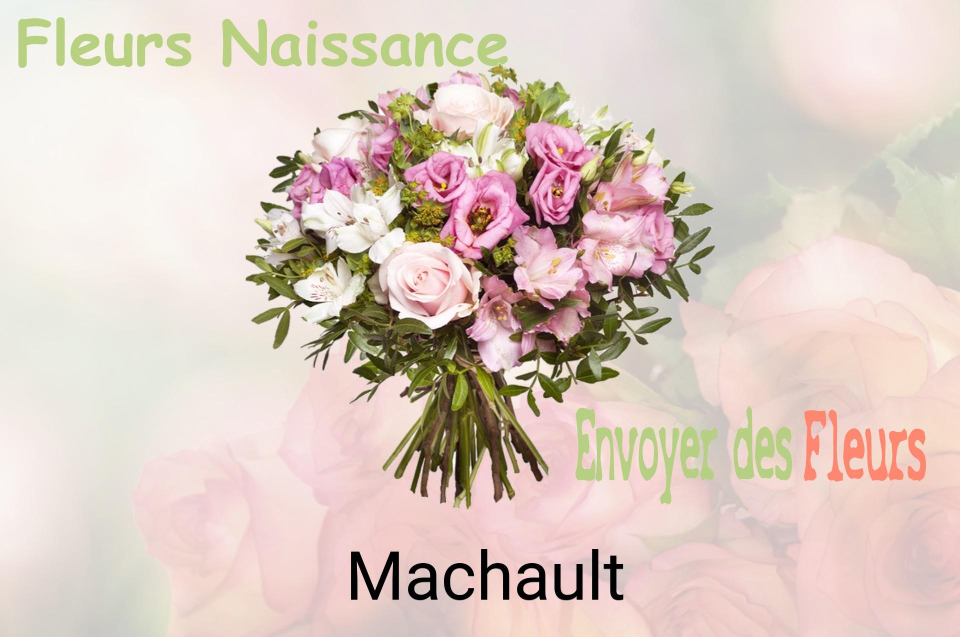 Bouquet de fleurs de naissance livré à Machault